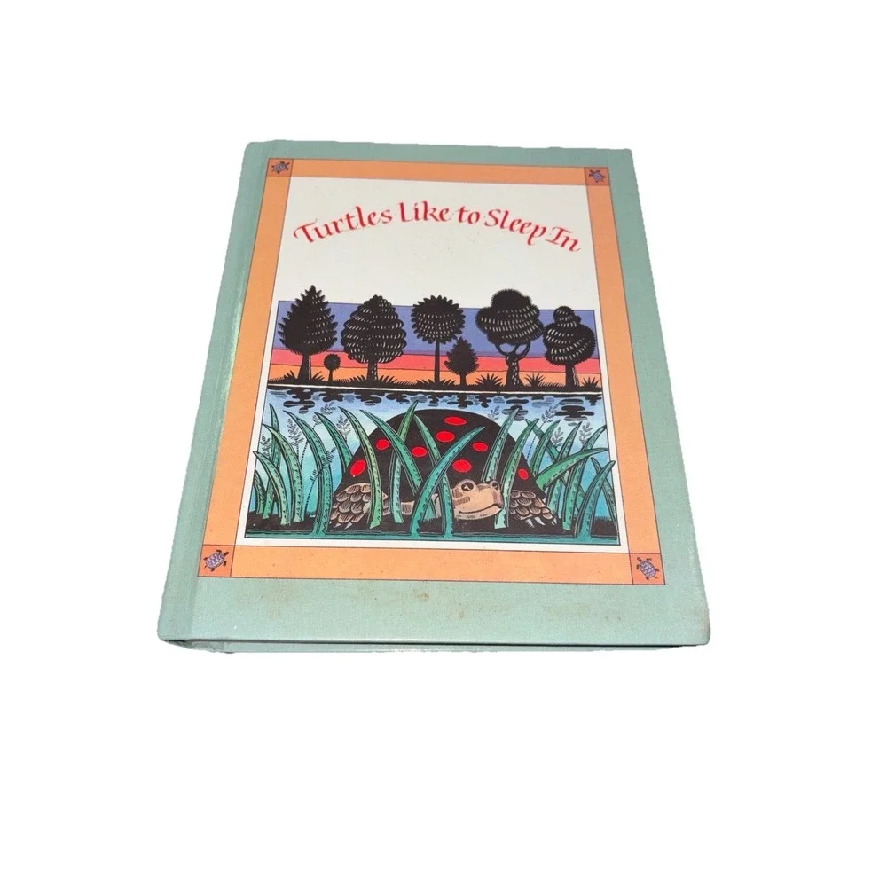 TURTLES LIKE TO SLEEP IN And Hidden Wonders- Elementary Textbooks Learning 90's